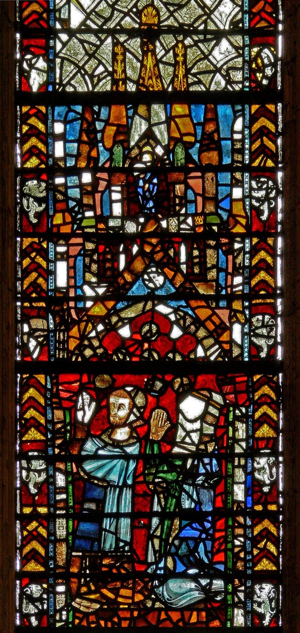 Window w39 depicting donors by English School