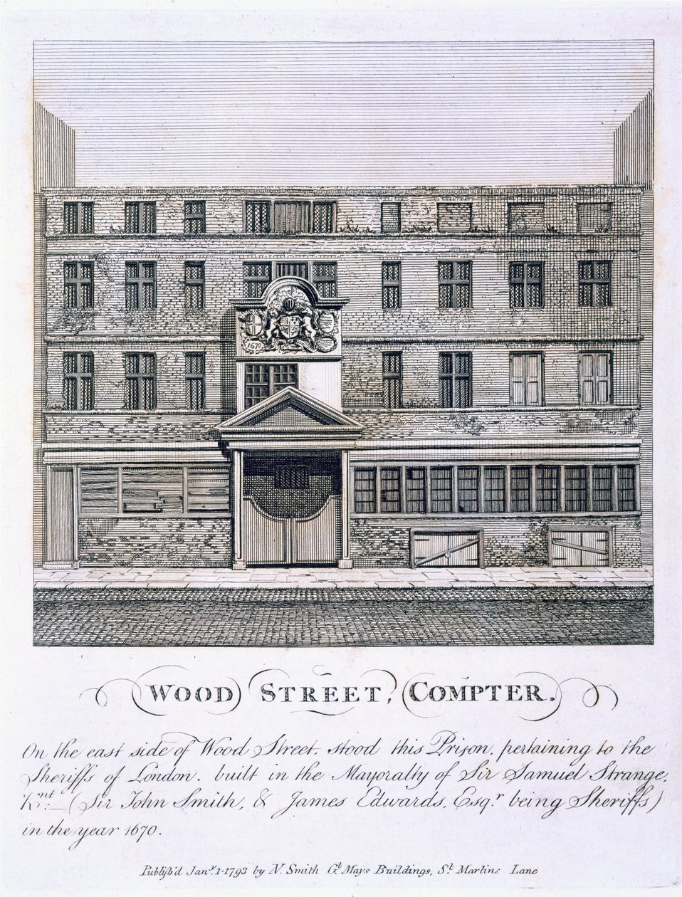 Wood Street, Compter by English School