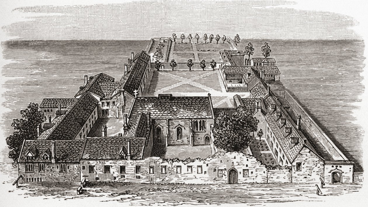 Worcester College, formerly Gloucester Hall, Oxford by English School