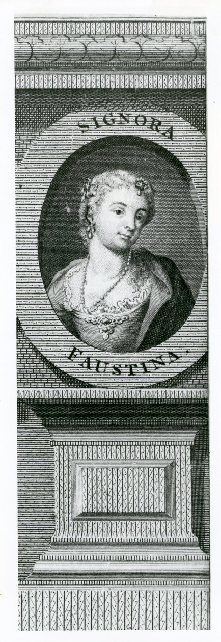 Faustina Bordoni by Enoch Seeman