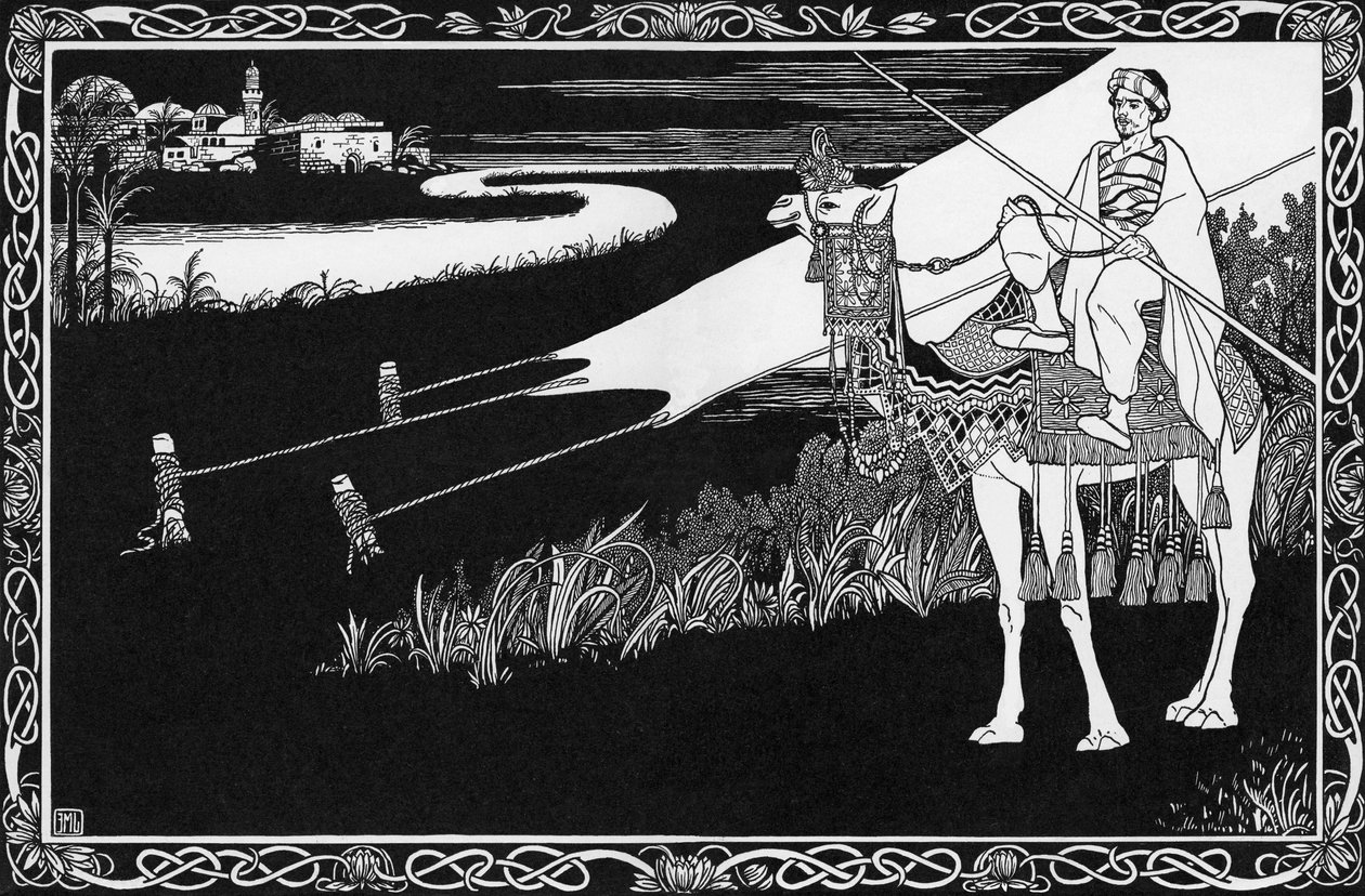 E.M. Lilien by Ephraim Moses Lilien