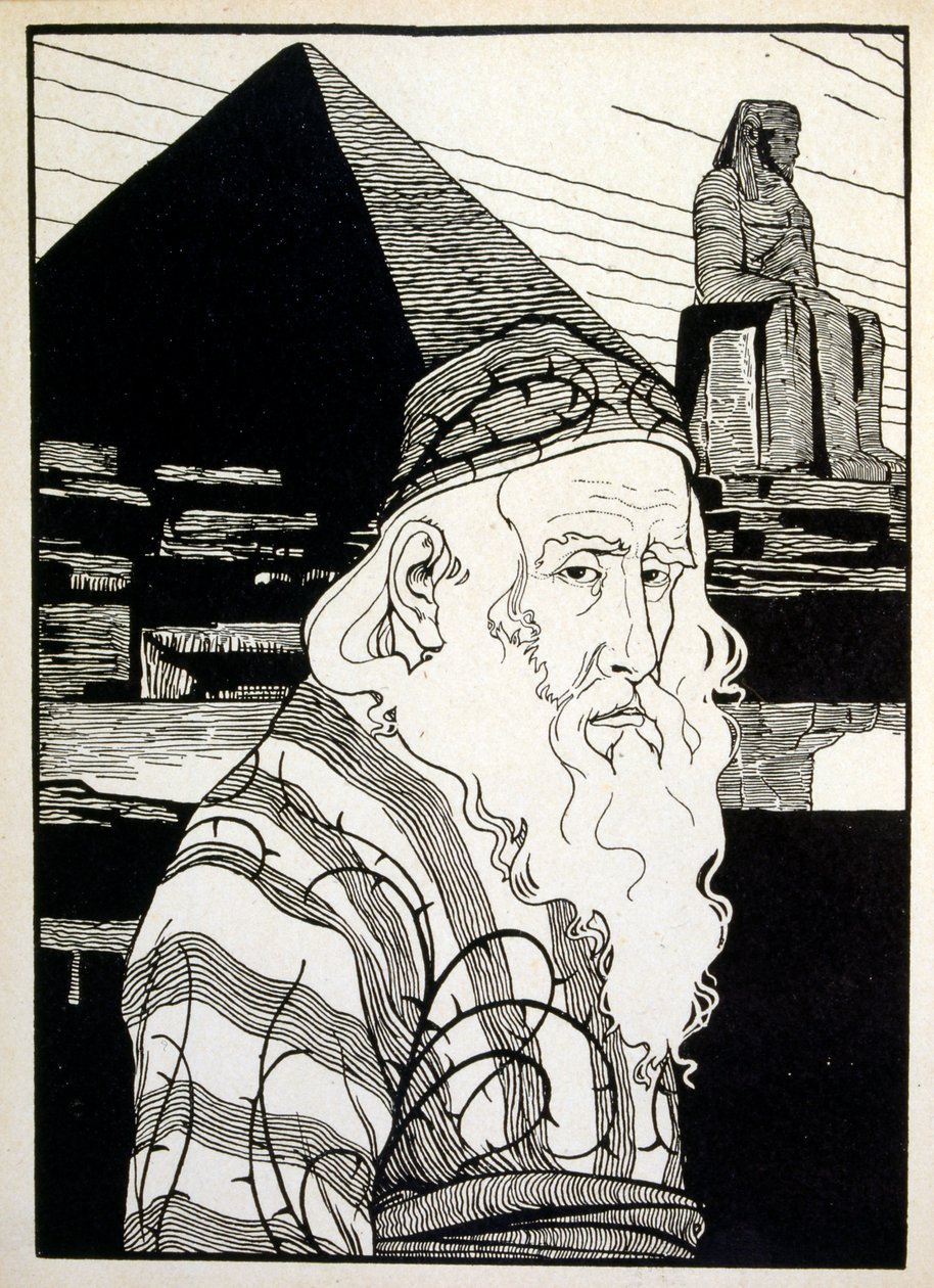 Easter, from the Book Judah Illustrated by Ephraim Moses Lilien by Ephraim Moses Lilien