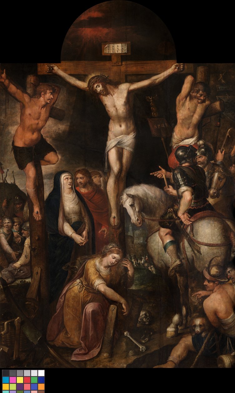 The Crucifixion by Erasmus Quellinus