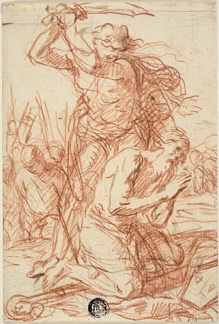 Martyrdom of Bishop Saint by Ercole Procaccini the younger