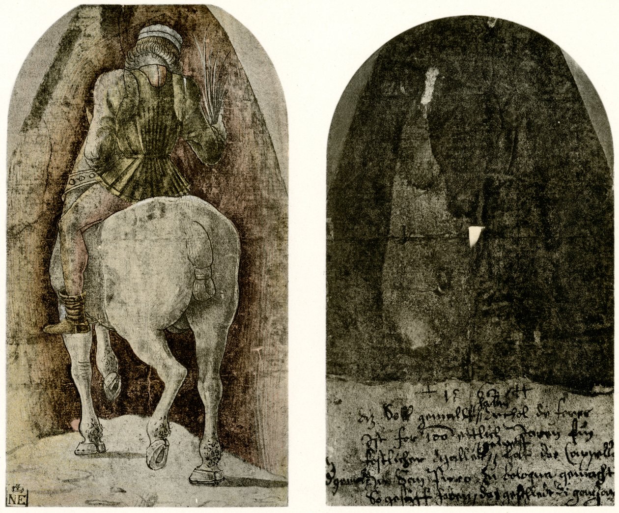 Equestrian Figure for the Garganelli Chapel in Bologna by Ercole de Roberti