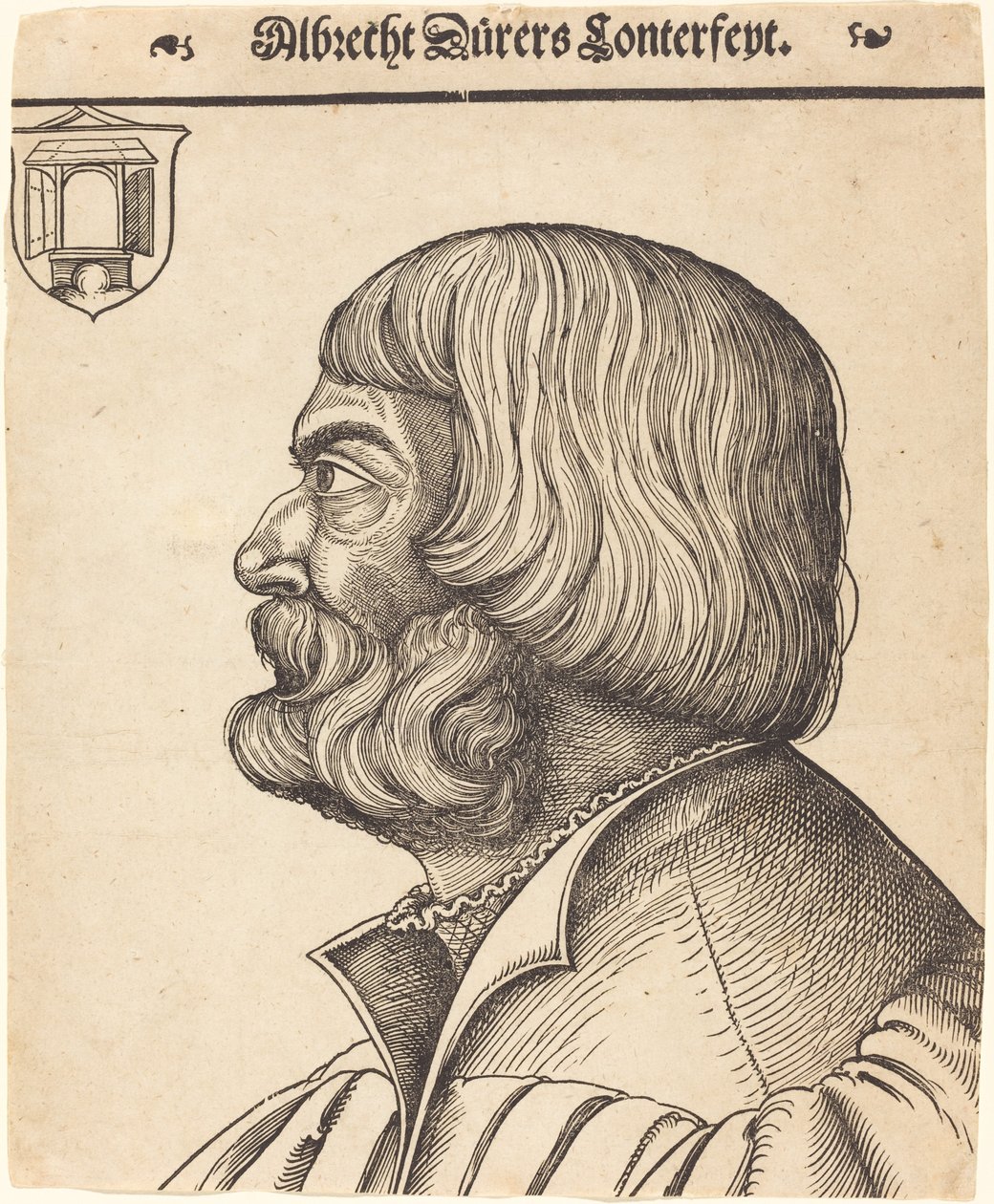 Albrecht Dürer at Age Fifty-Six by Erhard Schon