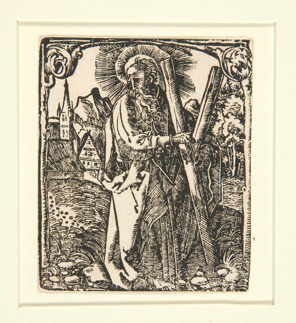 Saint Andrew by Erhard Schon