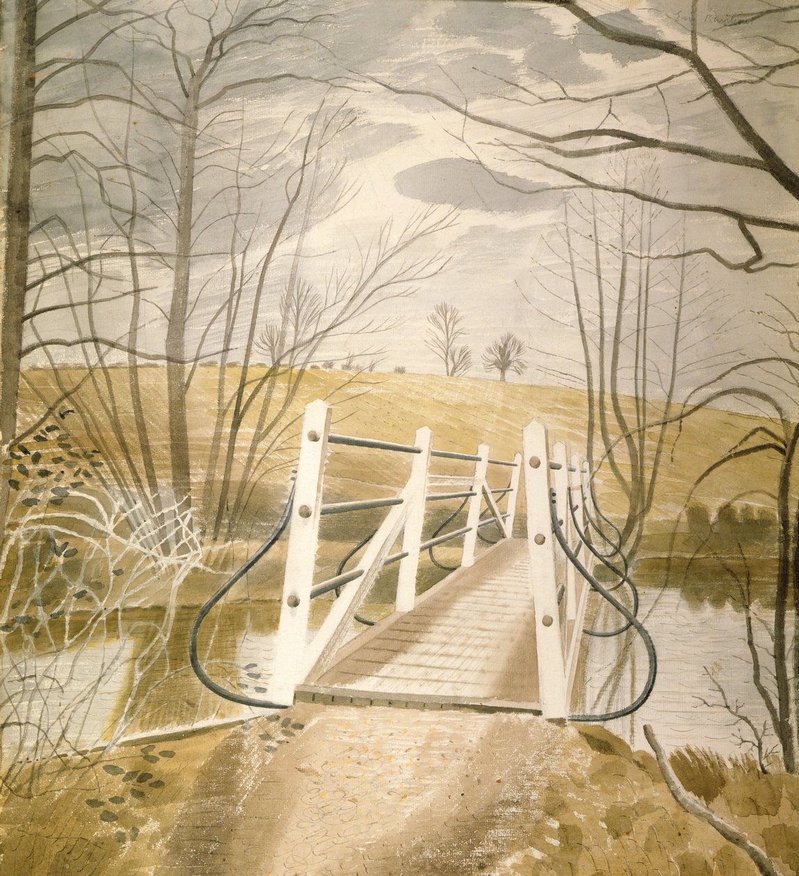 Ironbridge at Ewenbridge by Eric Ravilious