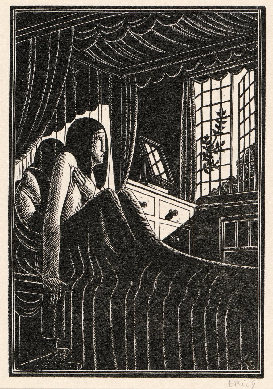 Autumn Midnight by Eric Gill