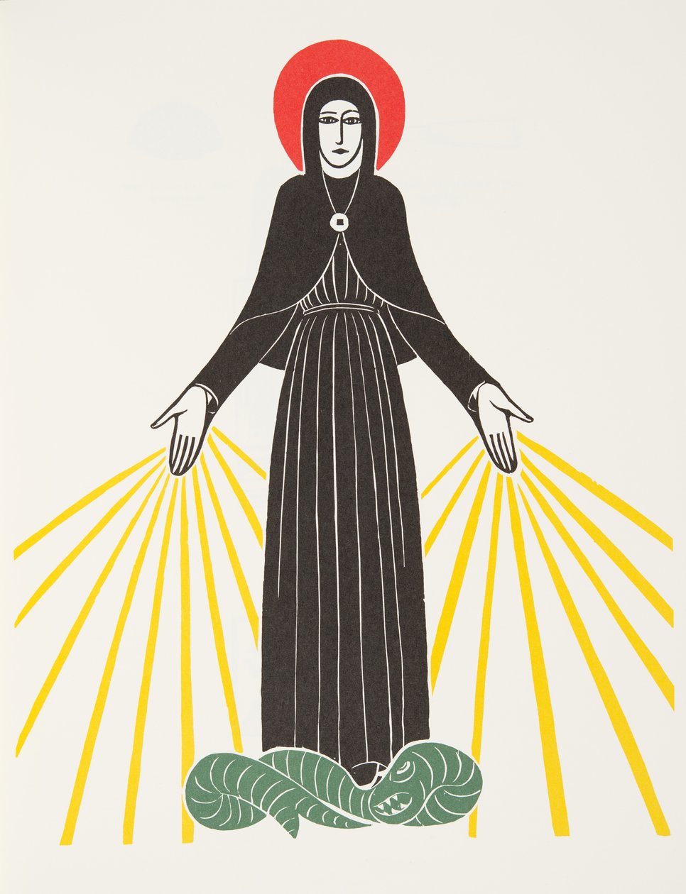 Our Lady of Lourdes by Eric Gill