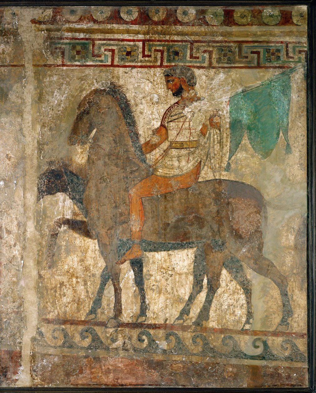 A Rider in a Procession by Erich Lessing