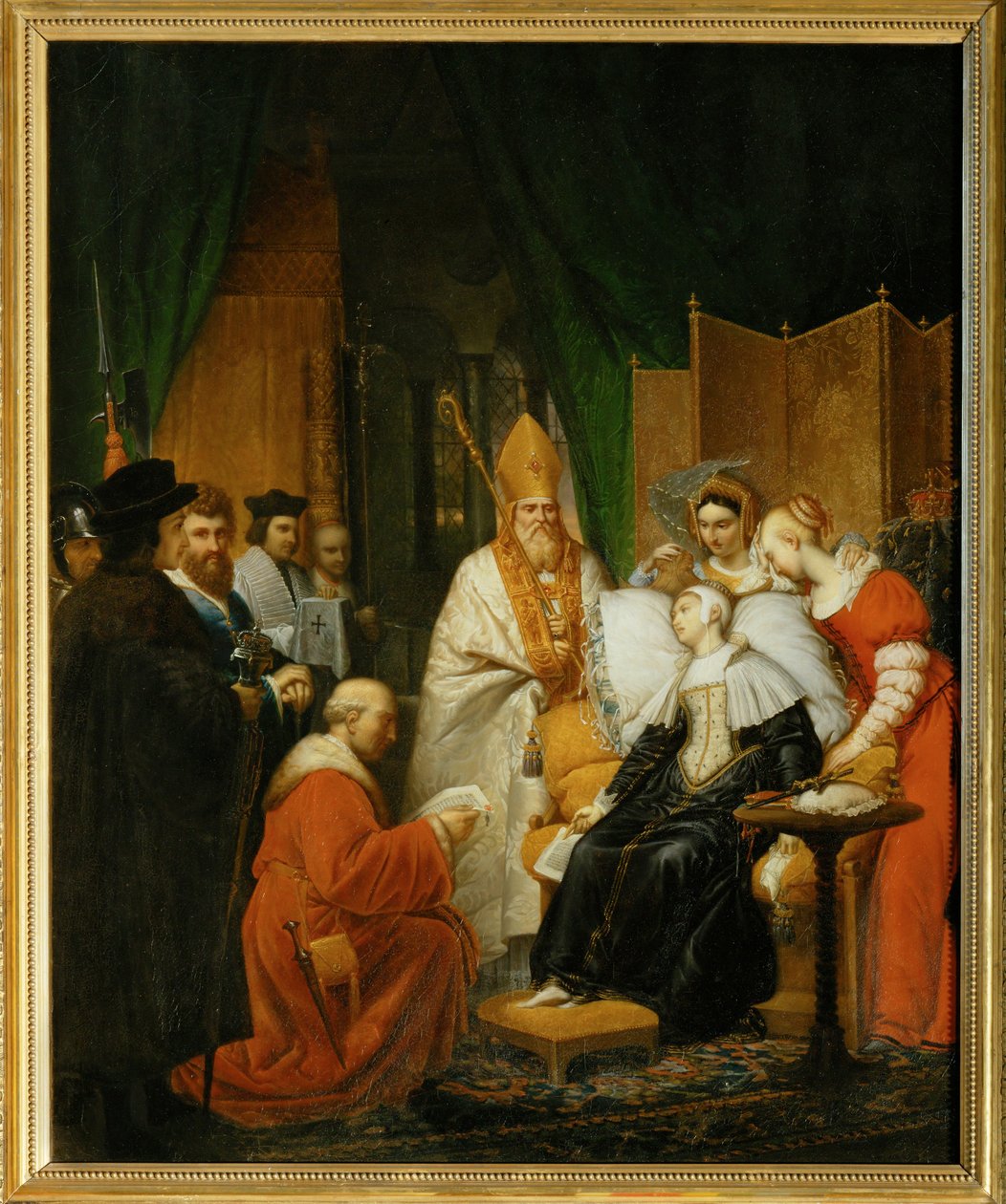 Anne Boleyn, condemned to death by Erich Lessing