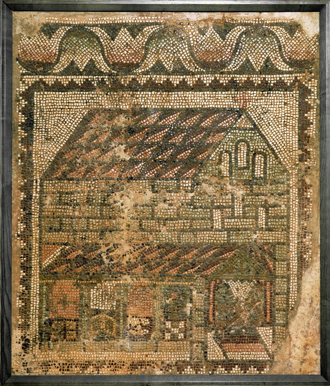 Christian Church. Mosaic by Erich Lessing
