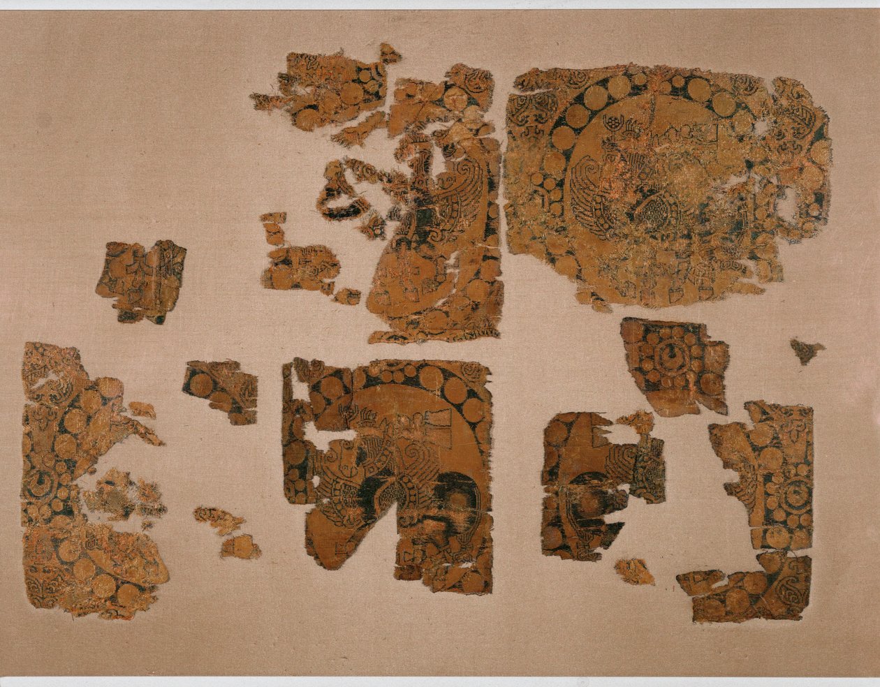 Fragment of a Textile Border for a Cavalier