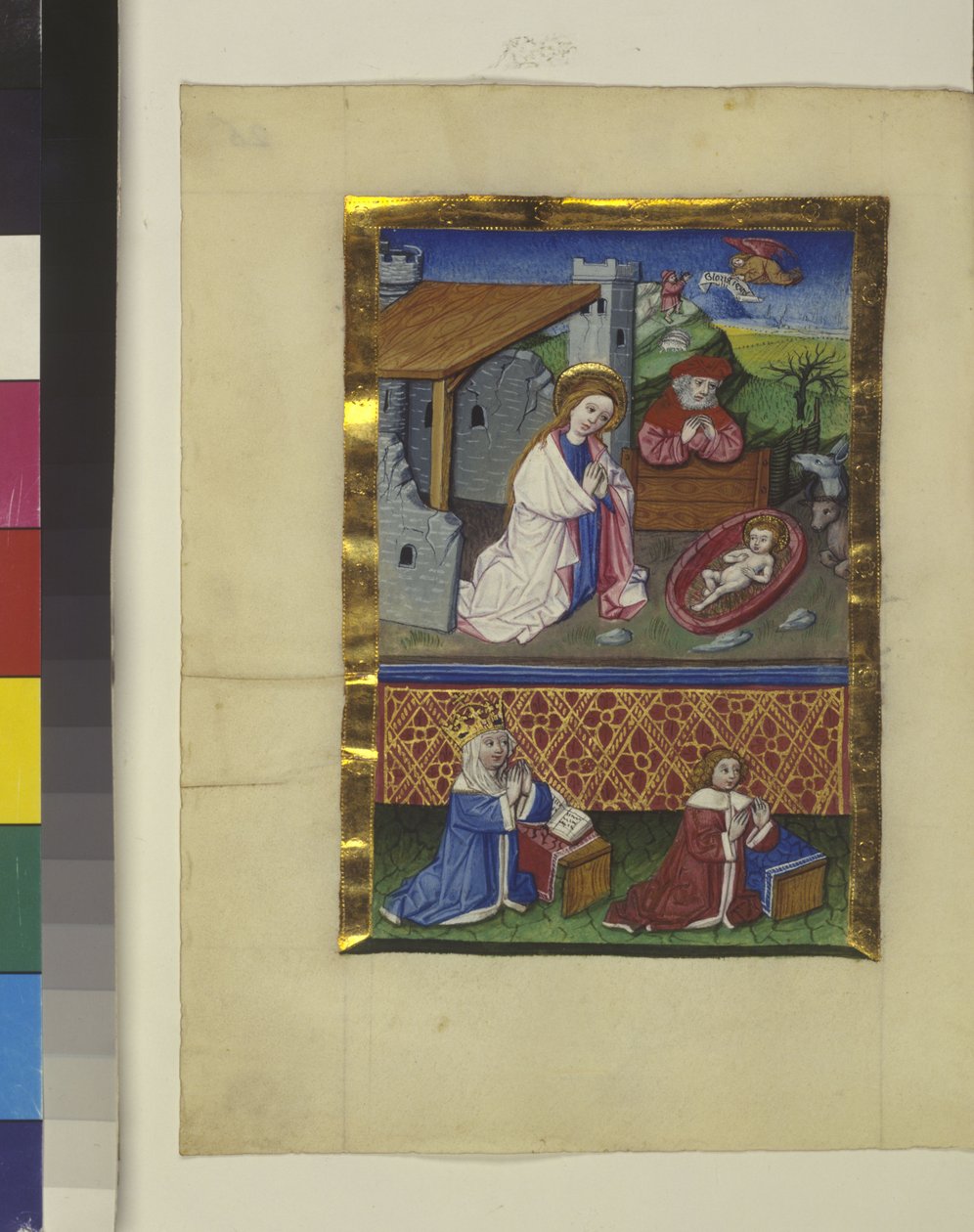 Full page: miniature, c.1464 by Erich Lessing