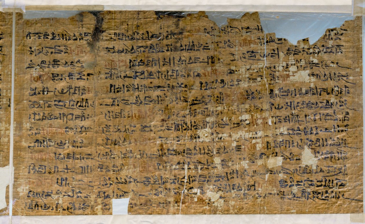 Ipuwer Accuses the Administration of a Pharaoh by Erich Lessing