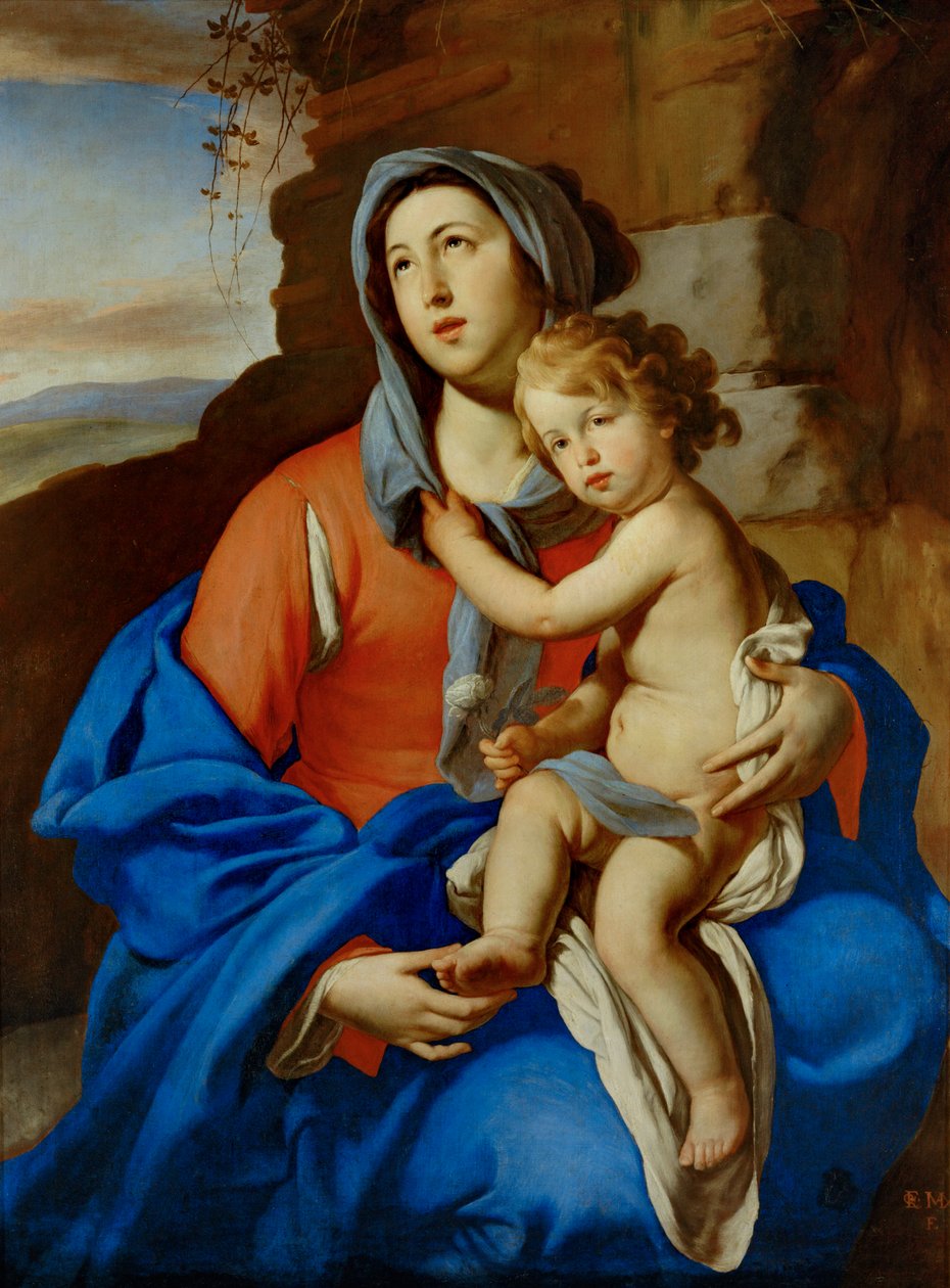 Madonna and Child by Erich Lessing