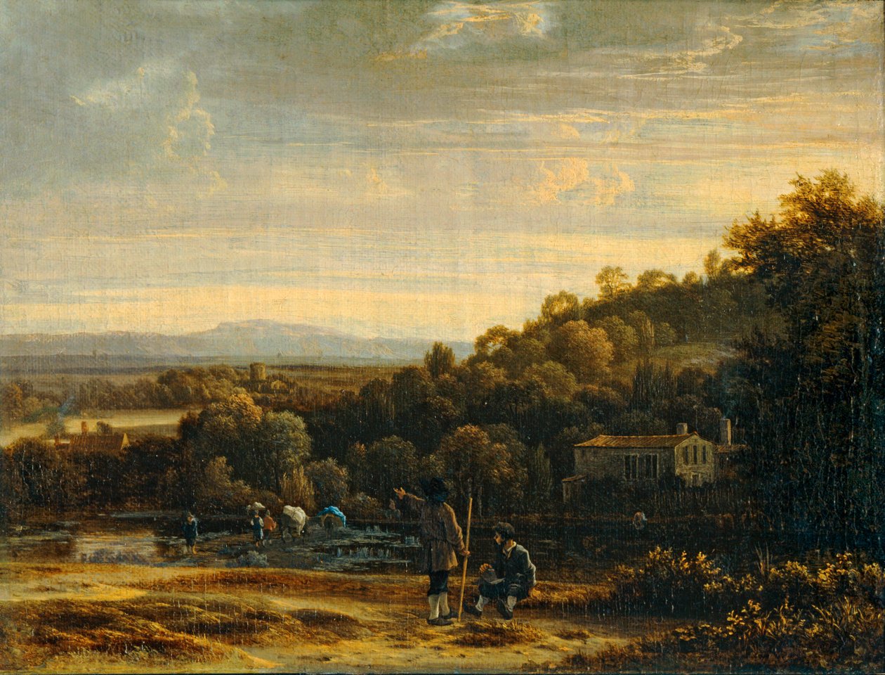 Landscape with Ford by Erich Lessing: Buy fine art print