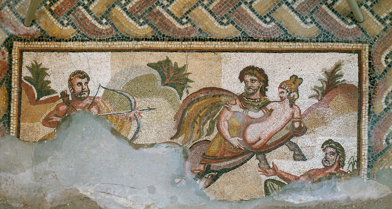 The punishment of Dirke, aunt of Antiope, lover of Zeus by Erich Lessing