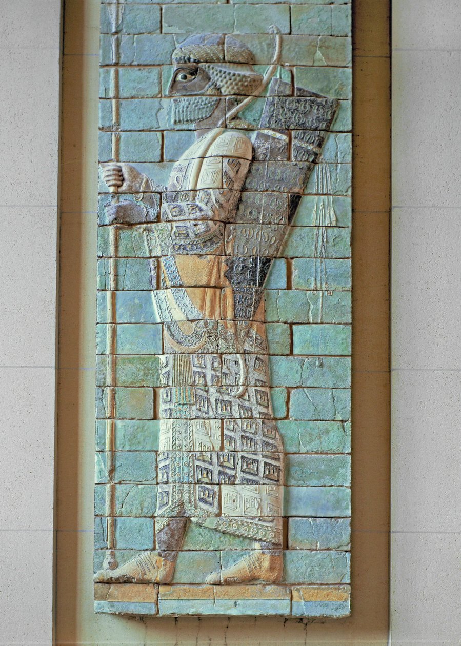 Warrior with a Javelin, Arch, and Quiver by Erich Lessing