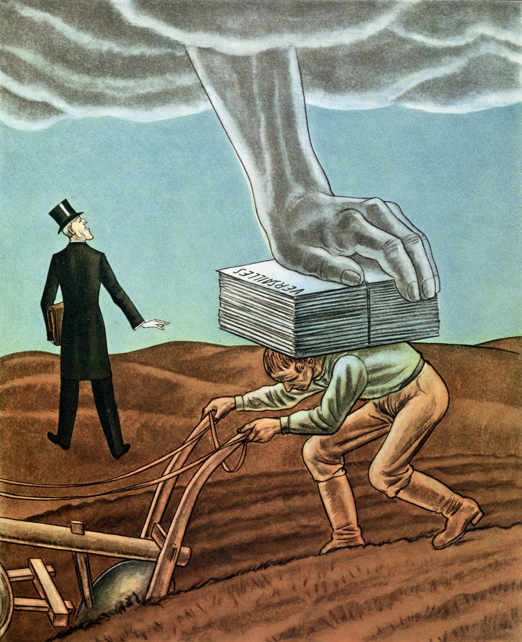Germany is Crushed by the Treaty of Versailles by Erich Schilling
