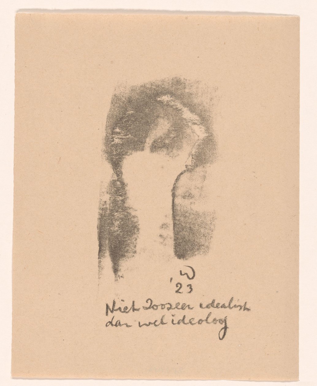 Not So Much an Idealist as an Ideologue by Erich Wichmann