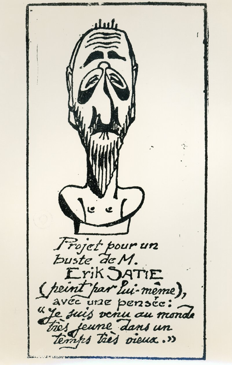 Self Portrait by Erik Satie