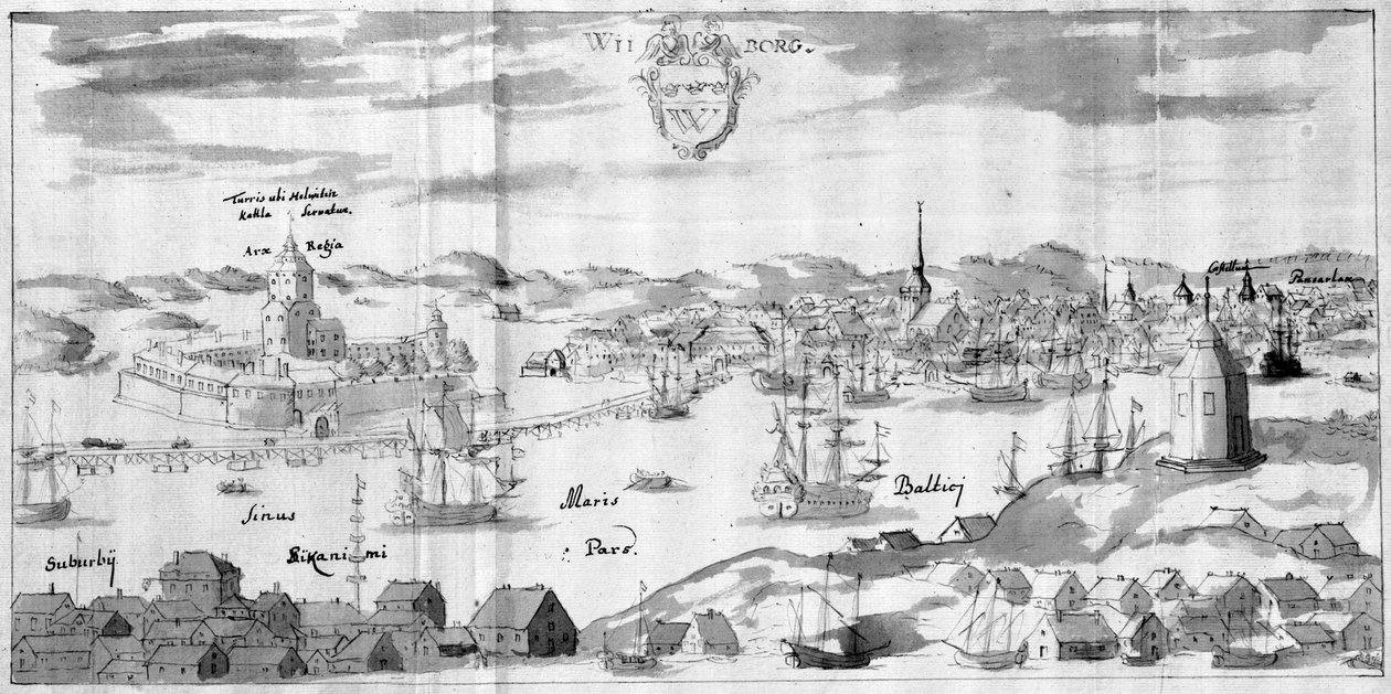 Vyborg by Erik Dahlbergh