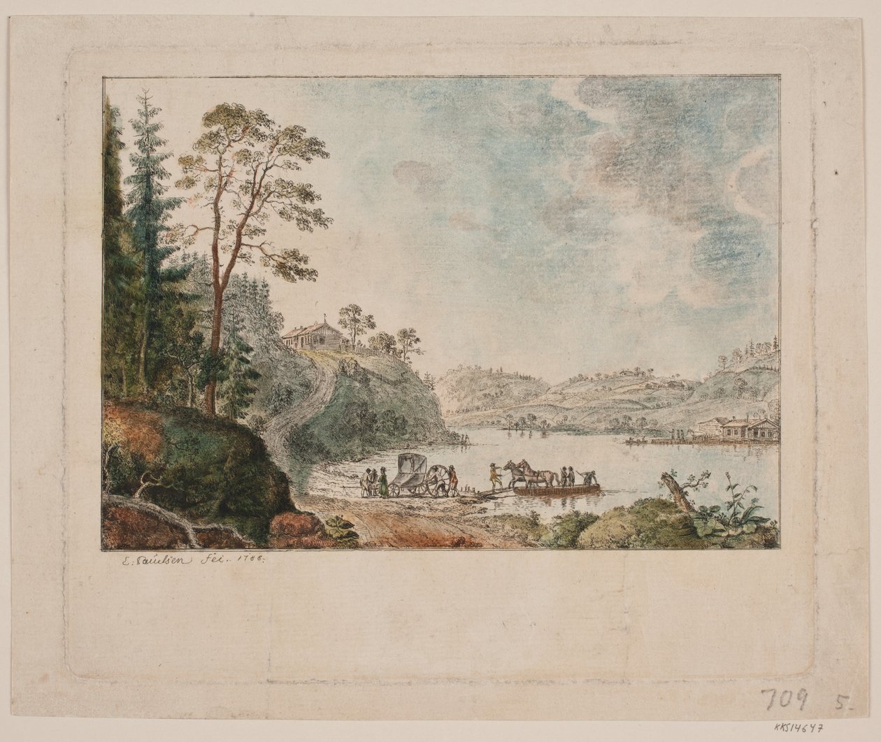 Norwegian Landscape by Erik Pauelsen