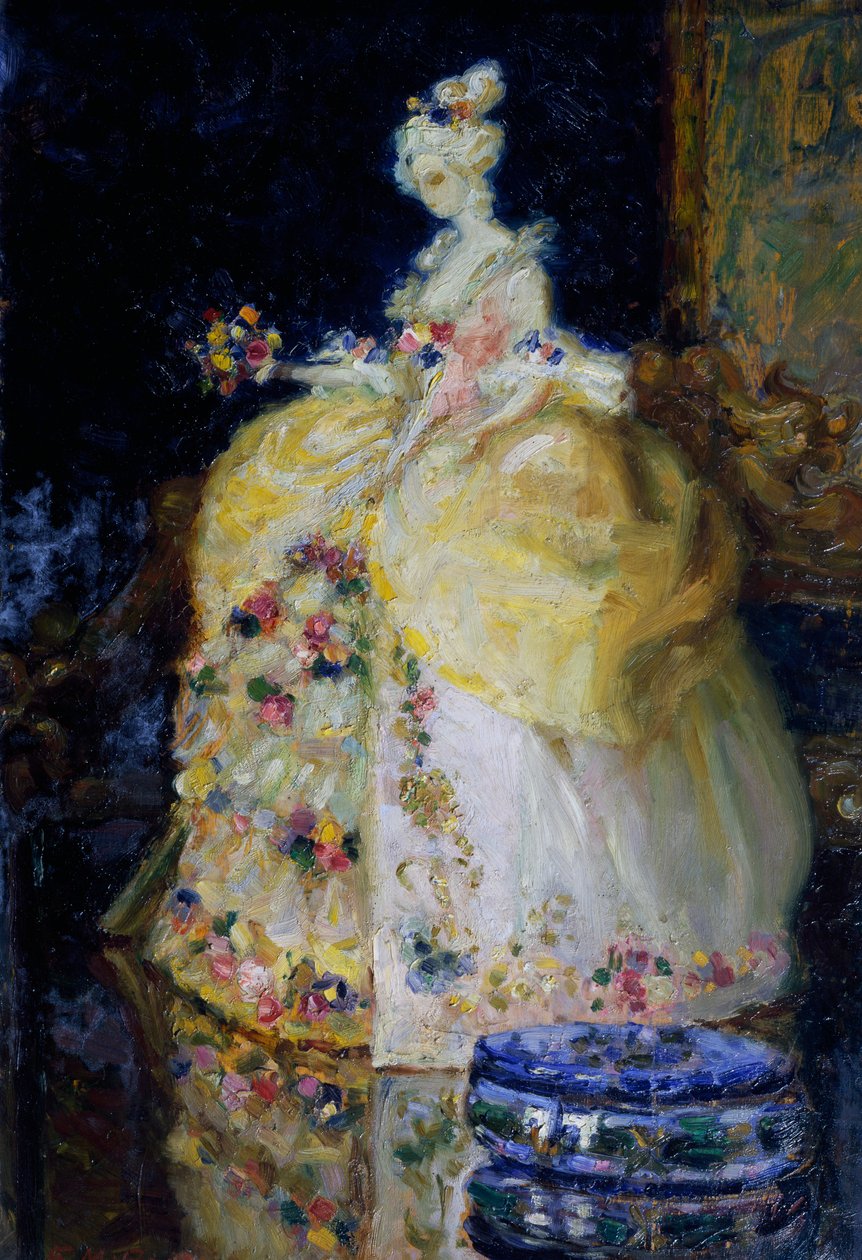 Eighteenth century lady by Erminia Bruni Menin by Erminia Bruni Menin
