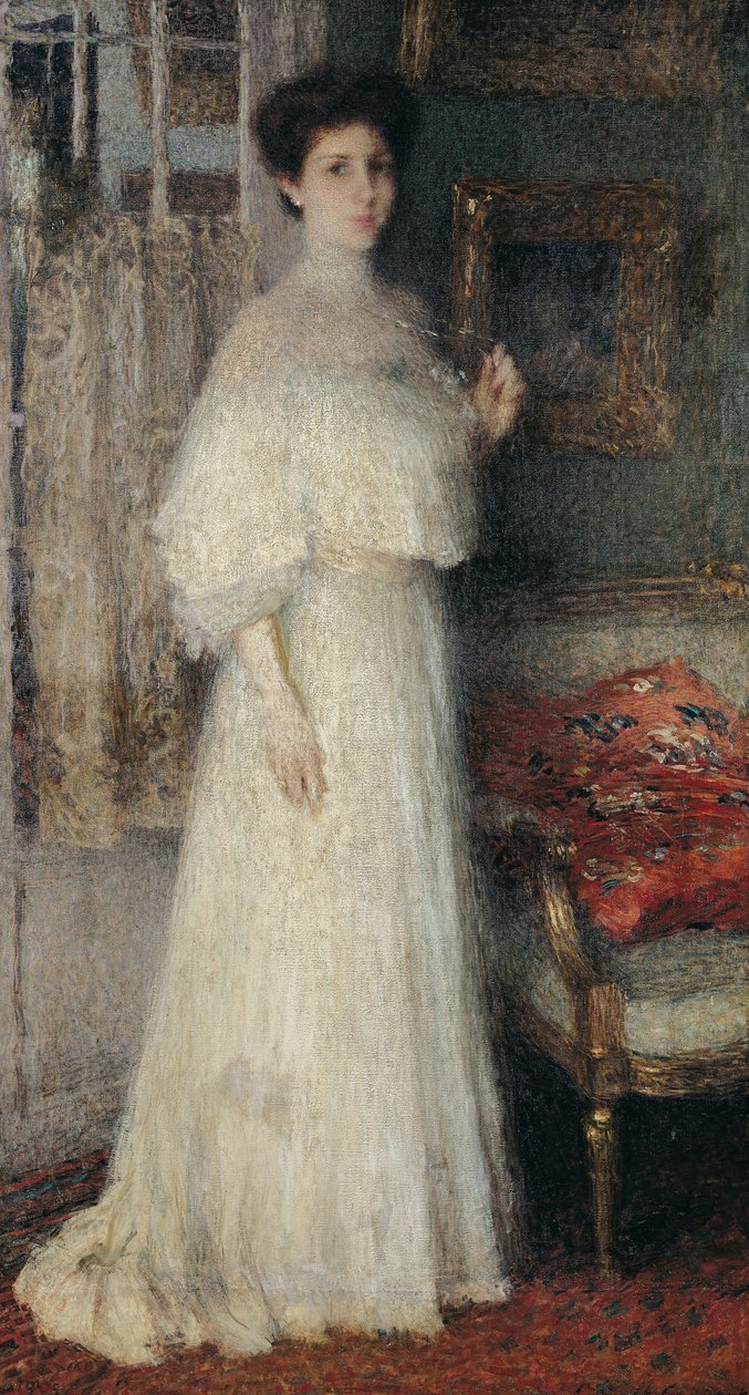 Portrait of Madame Masson by Ernest Joseph Laurent