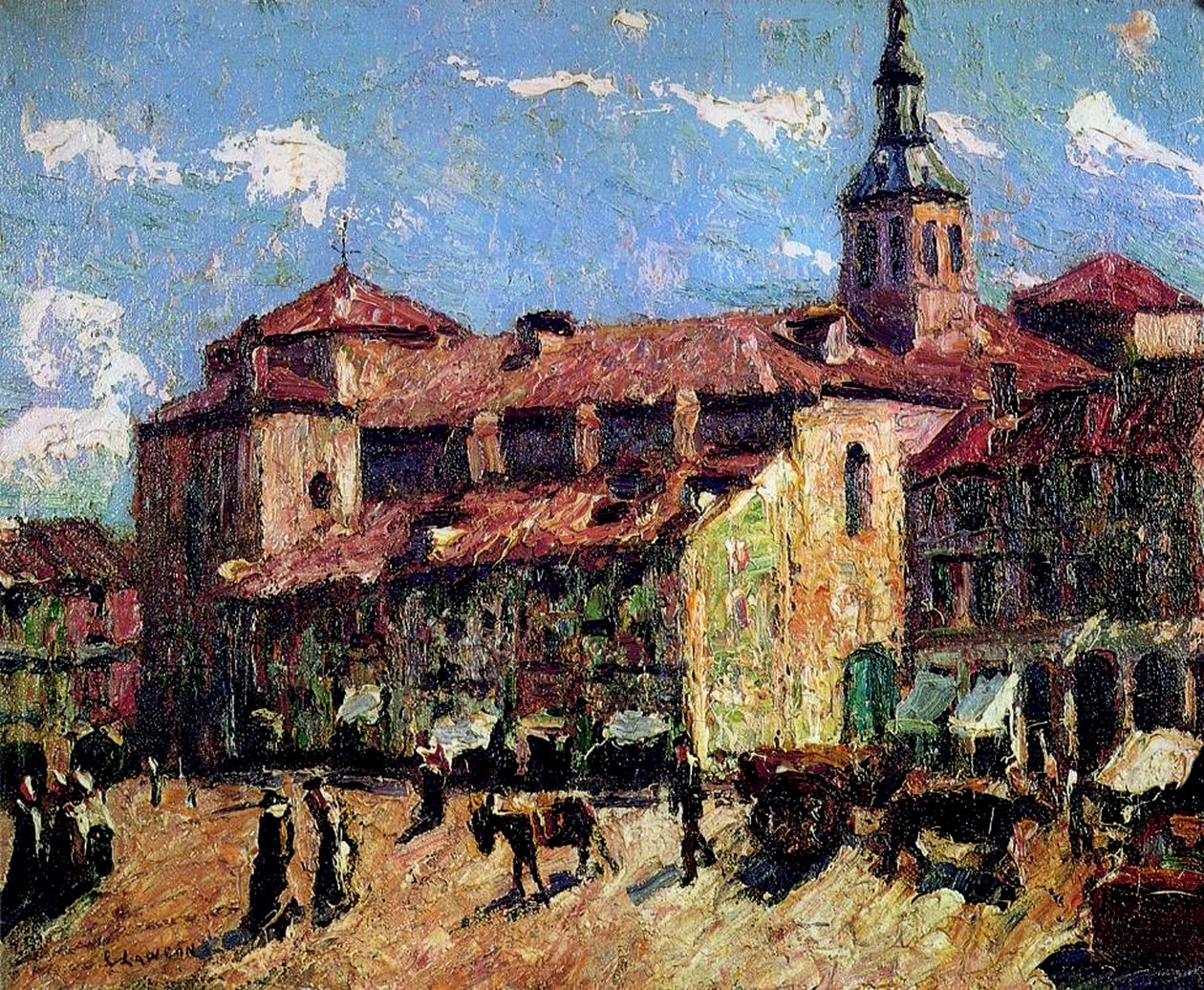Segovia, Spain, c.1916-17 by Ernest Lawson