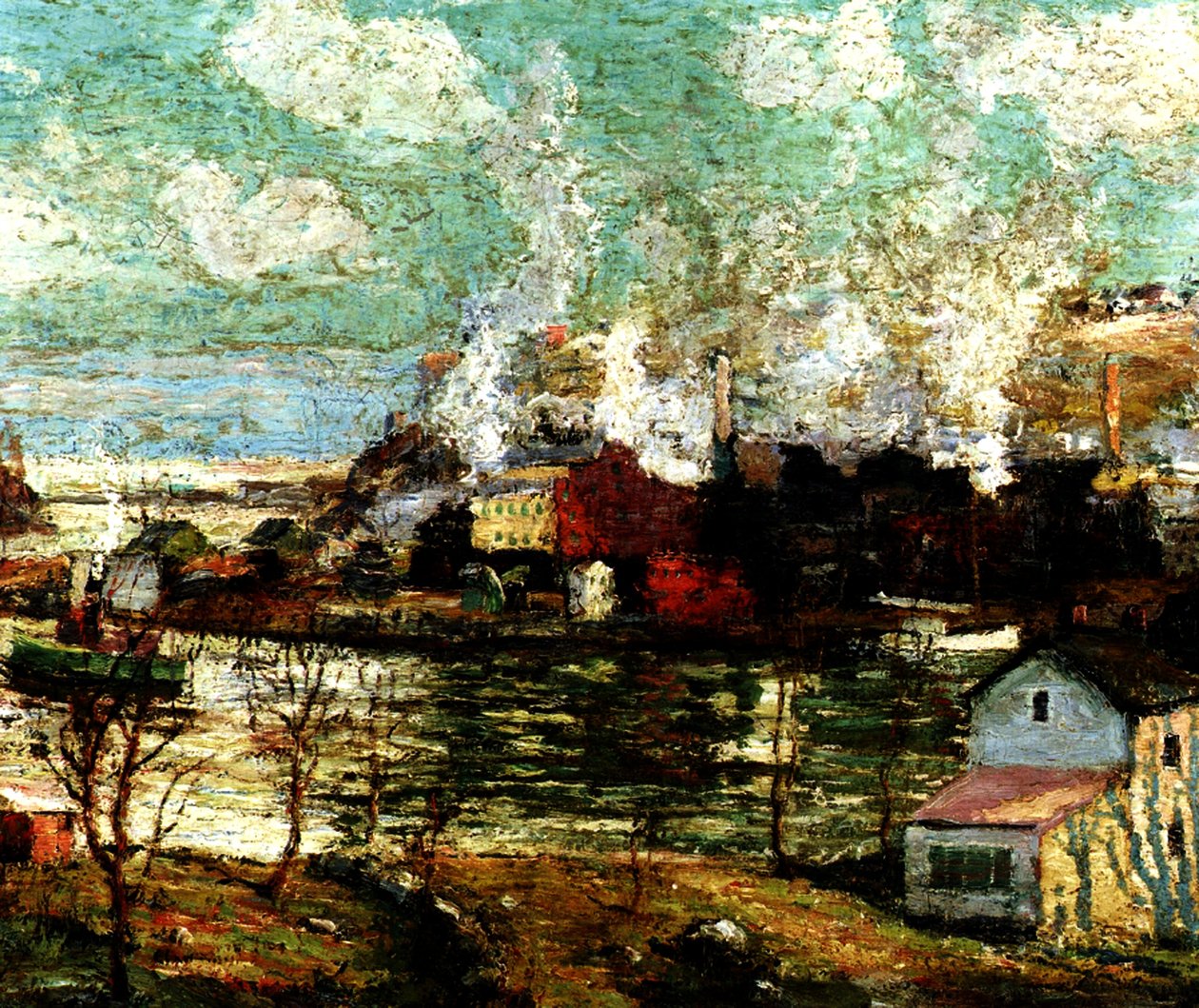 Spuyten Duyvil Creek, Brooklyn, New York by Ernest Lawson