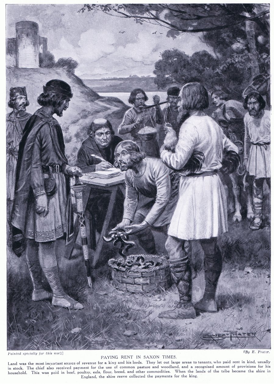 Paying Rent in Saxon Times by Ernest Prater