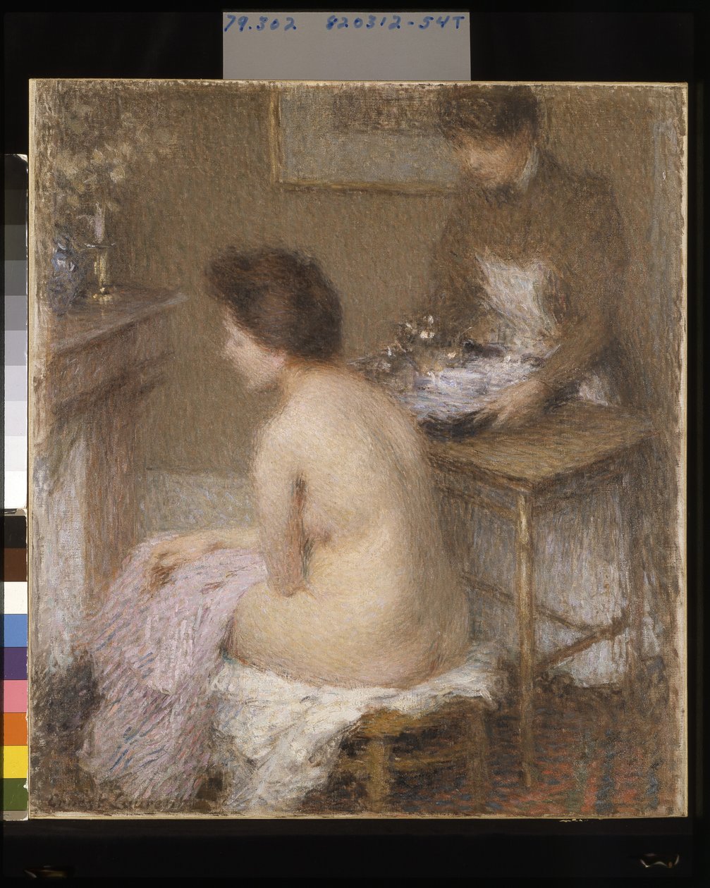 After The Bath by Ernest Joseph Laurent