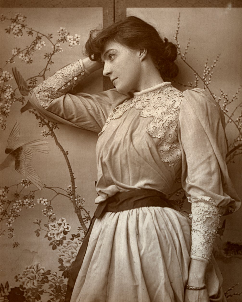 Cora Urquhart Brown-Potter, American actress, 1887 by Ernest Barraud