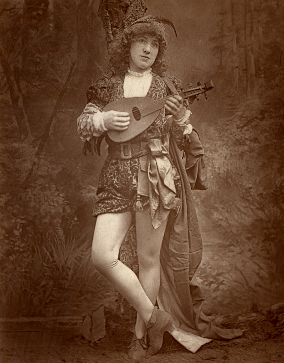 Grace Hawthorne, American Actress by Ernest Barraud