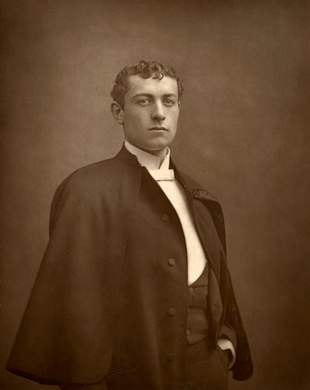 Lewis Waller, British actor by Ernest Barraud