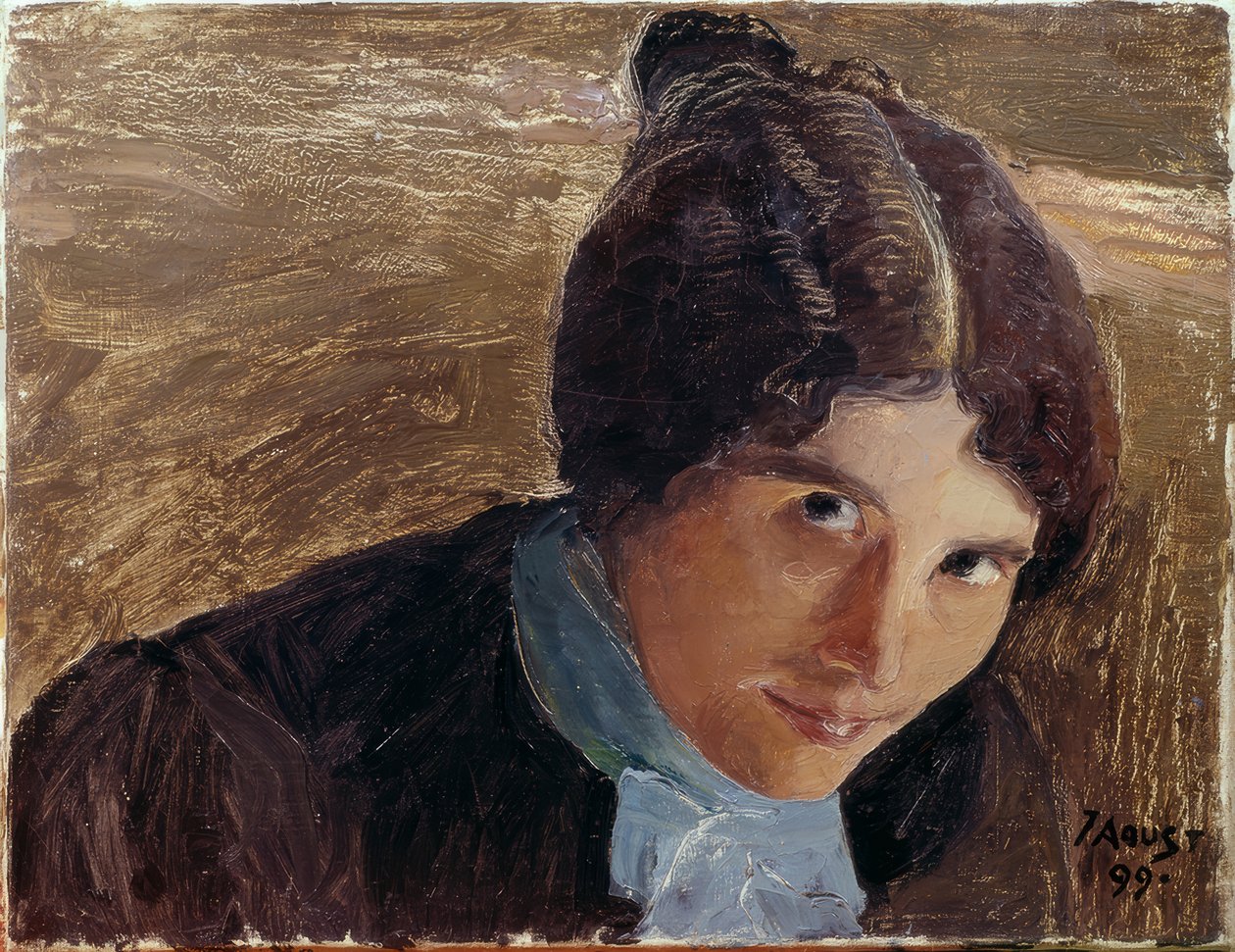 Marguerite Burnat-Provins by Ernest Bieler
