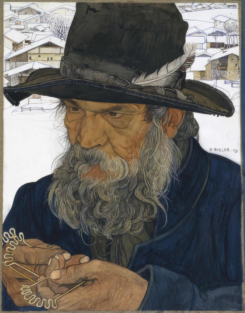 Nail Smith in Granois by Ernest Bieler