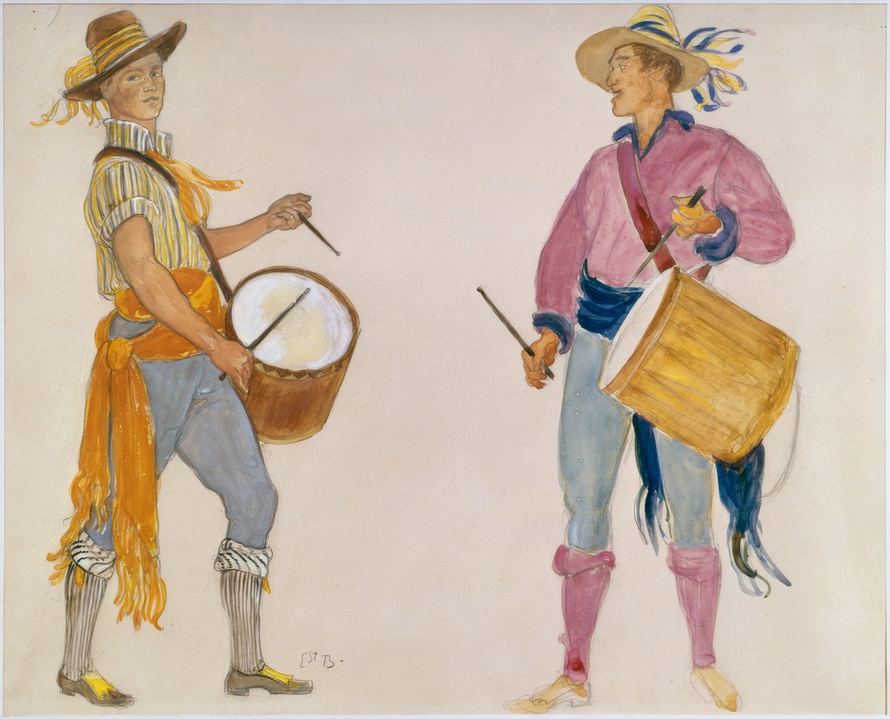 Drummer by Ernest Bieler