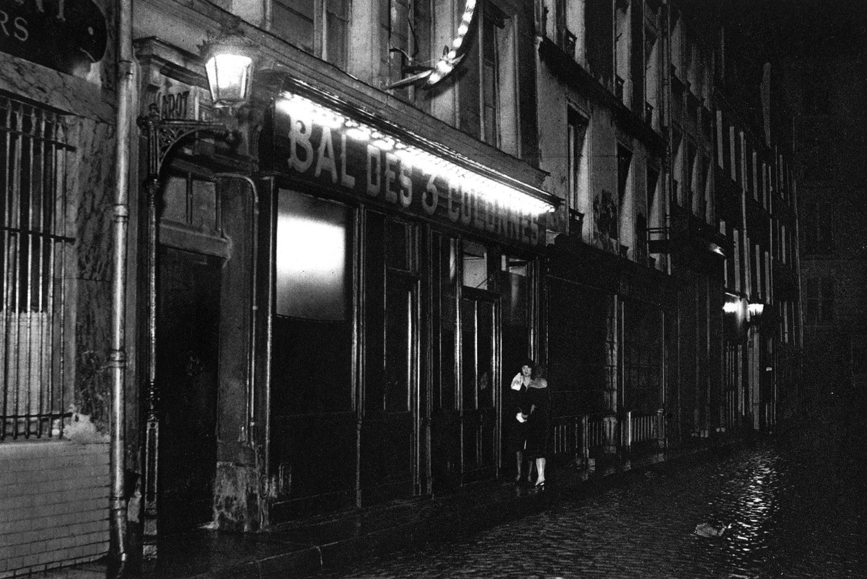 Entrance of a Bal-Musette, Rue de Lappe, Paris by Ernest Flammarion