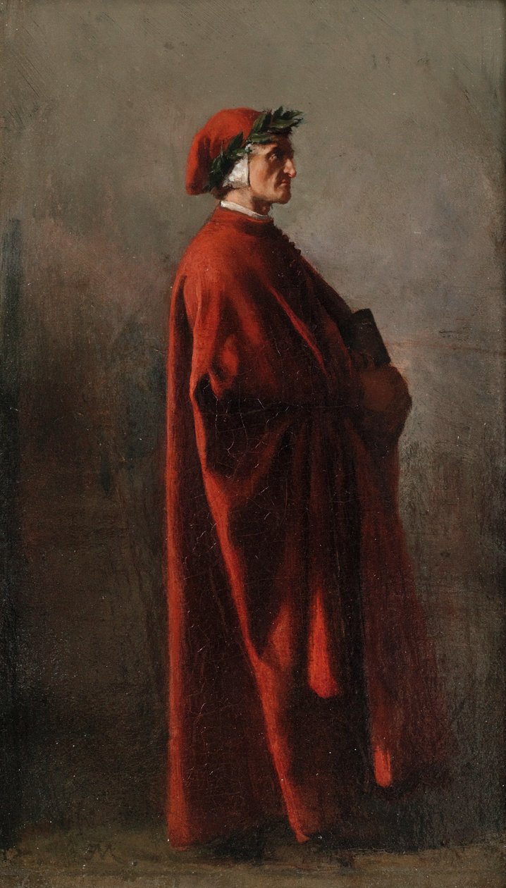 Dante Alighieri by Jean-Louis Ernest Meissonier