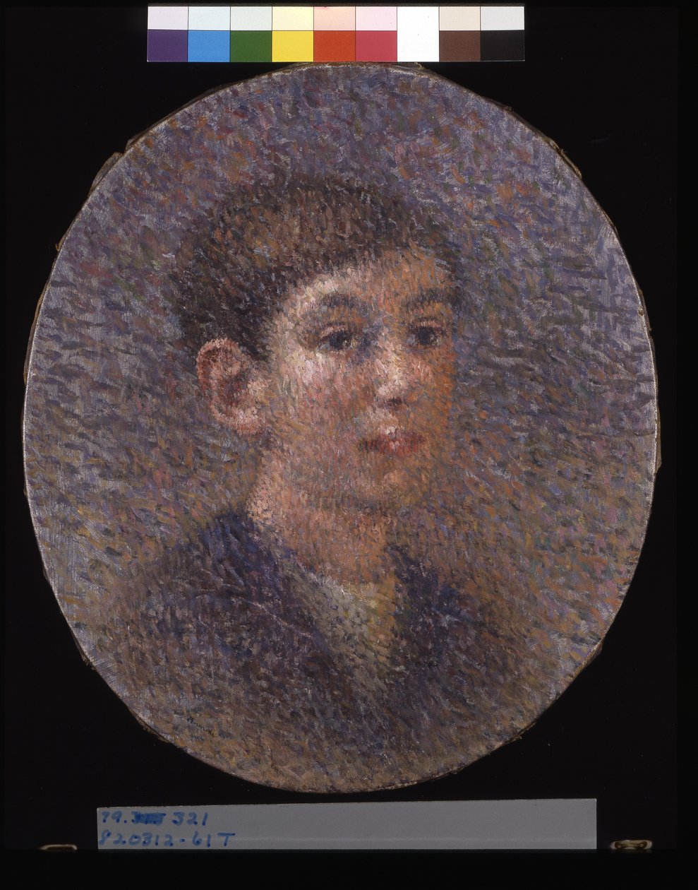 Portrait of a Boy by Ernest L. Bonnotte