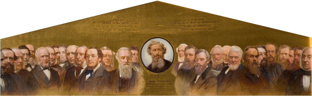 George Dawson and his Friends, 1879 by Ernest Lancaster Thompson