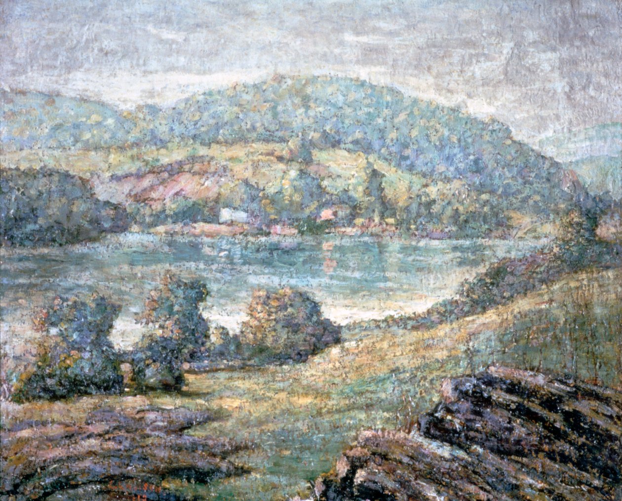 Morning Light, River Valley, Connecticut by Ernest Lawson