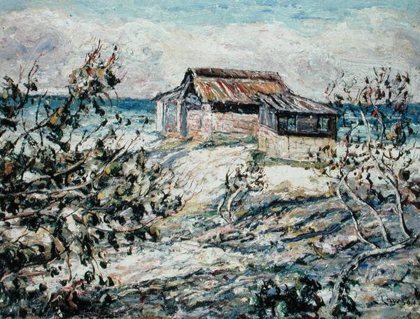 Ocean Shack, Key West, Florida by Ernest Lawson