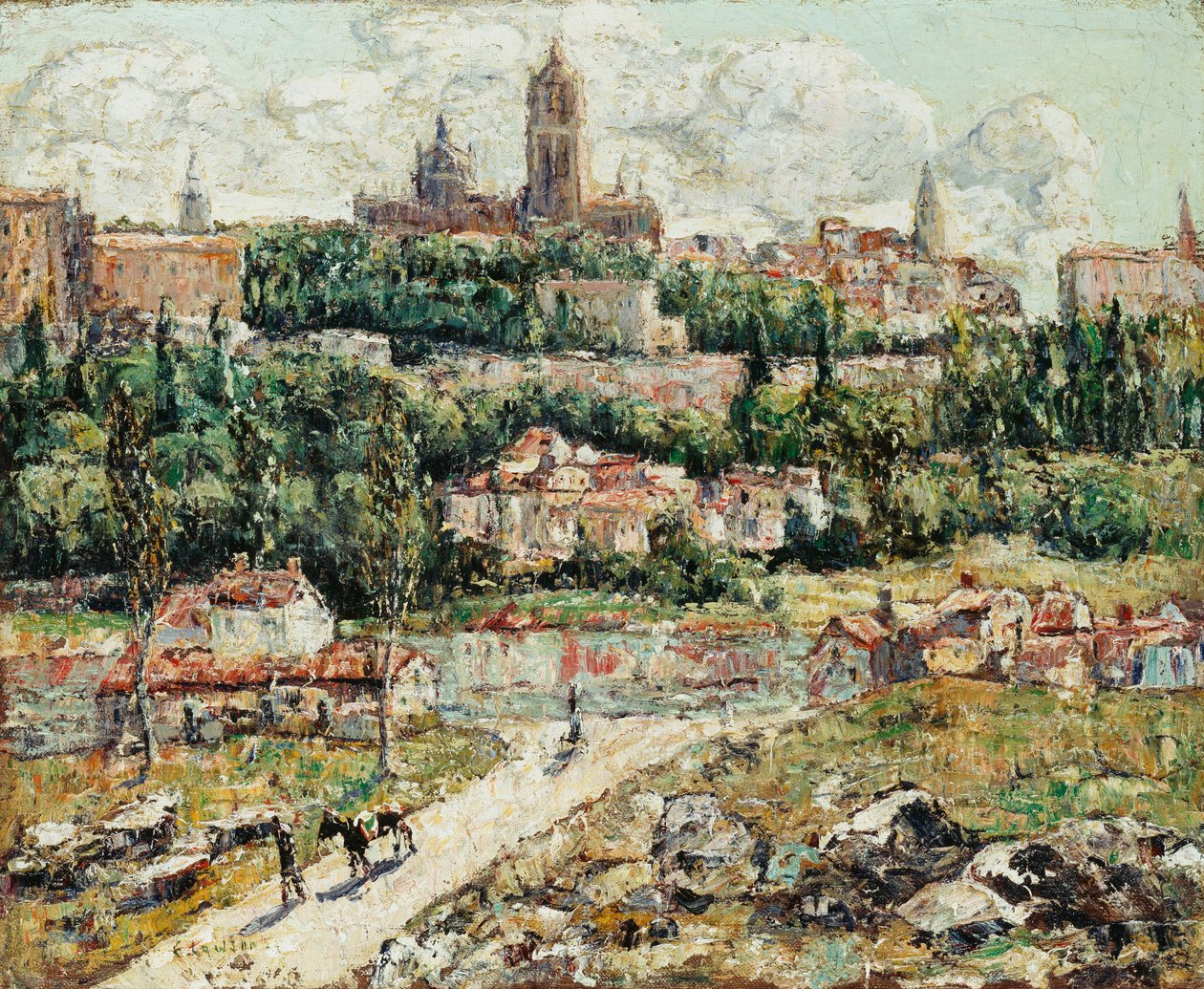 Segovia, Spain, c.1916 by Ernest Lawson