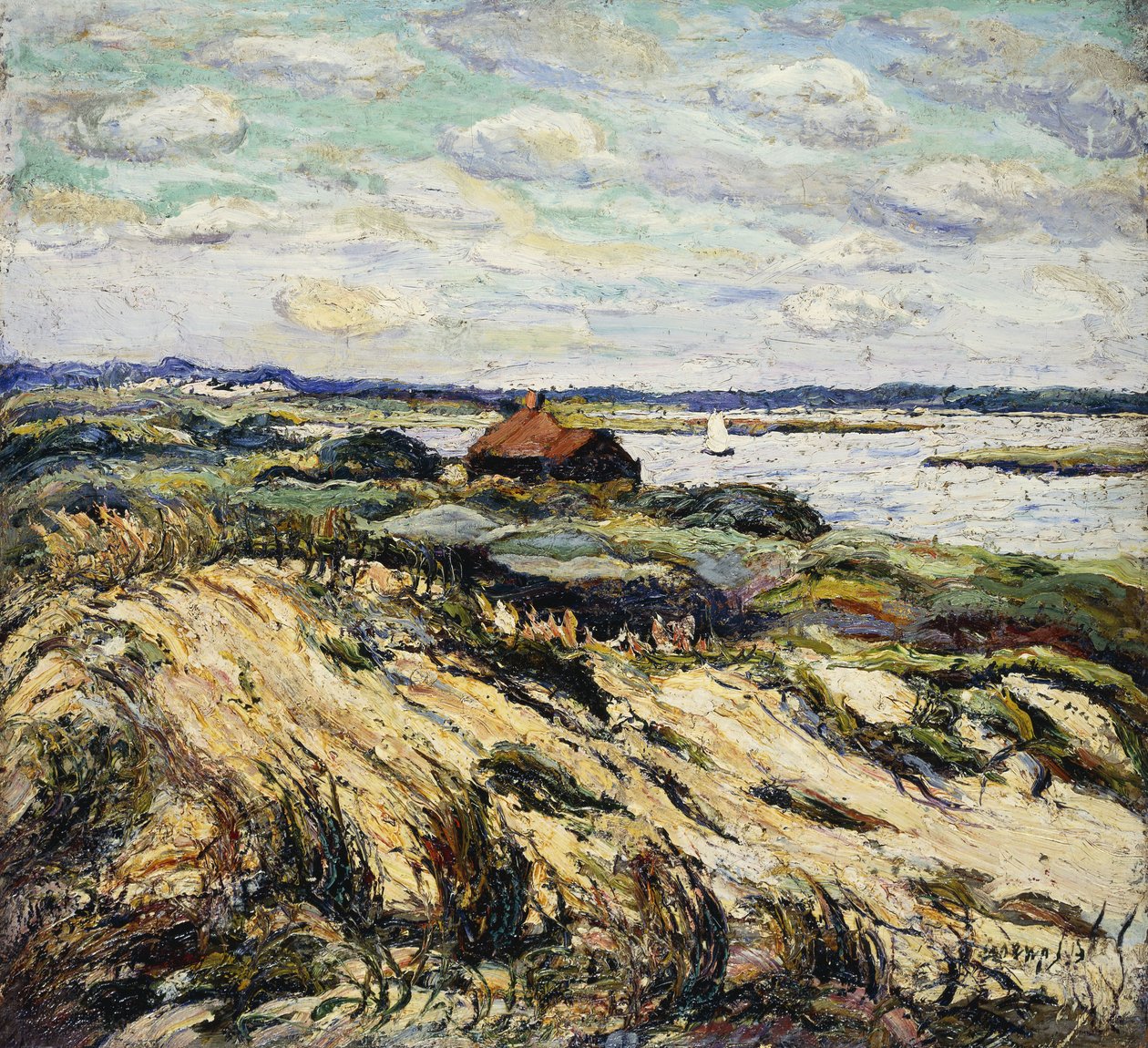 Shack on the Bay by Ernest Lawson