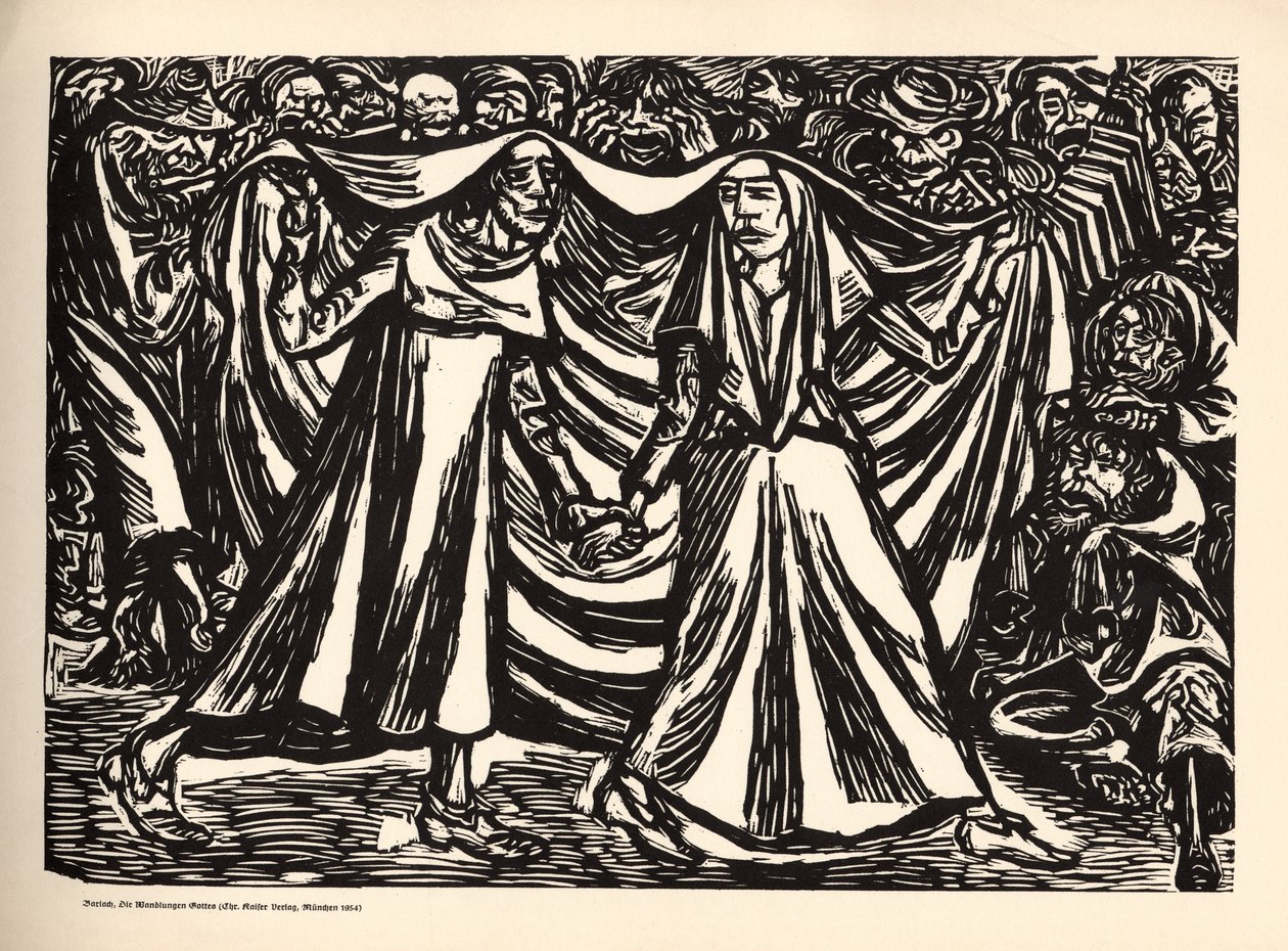 The Transformations of God - 4 - Dance of Death by Ernst Barlach